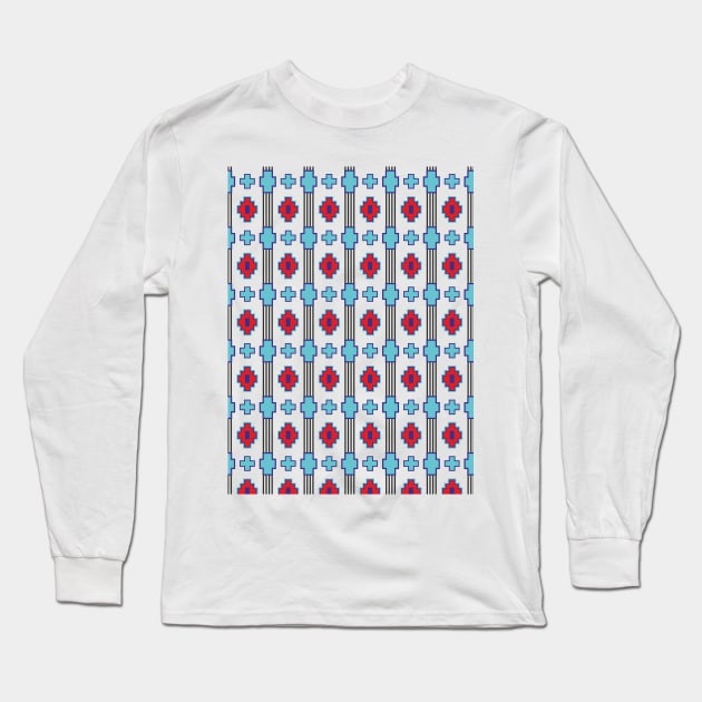 Geomtric pattern Long Sleeve T-Shirt by ilhnklv